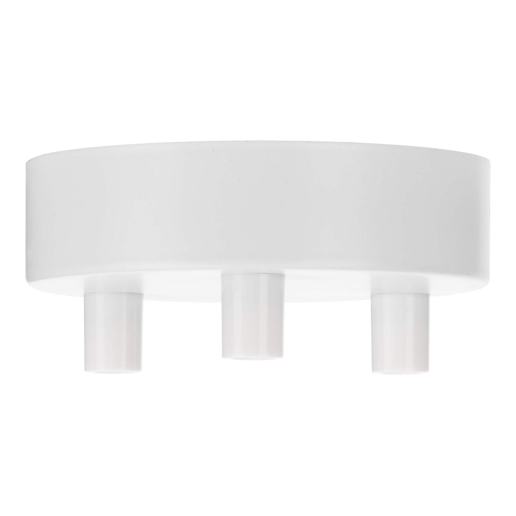 Ceiling Cup Metal White Multi-Cord 3