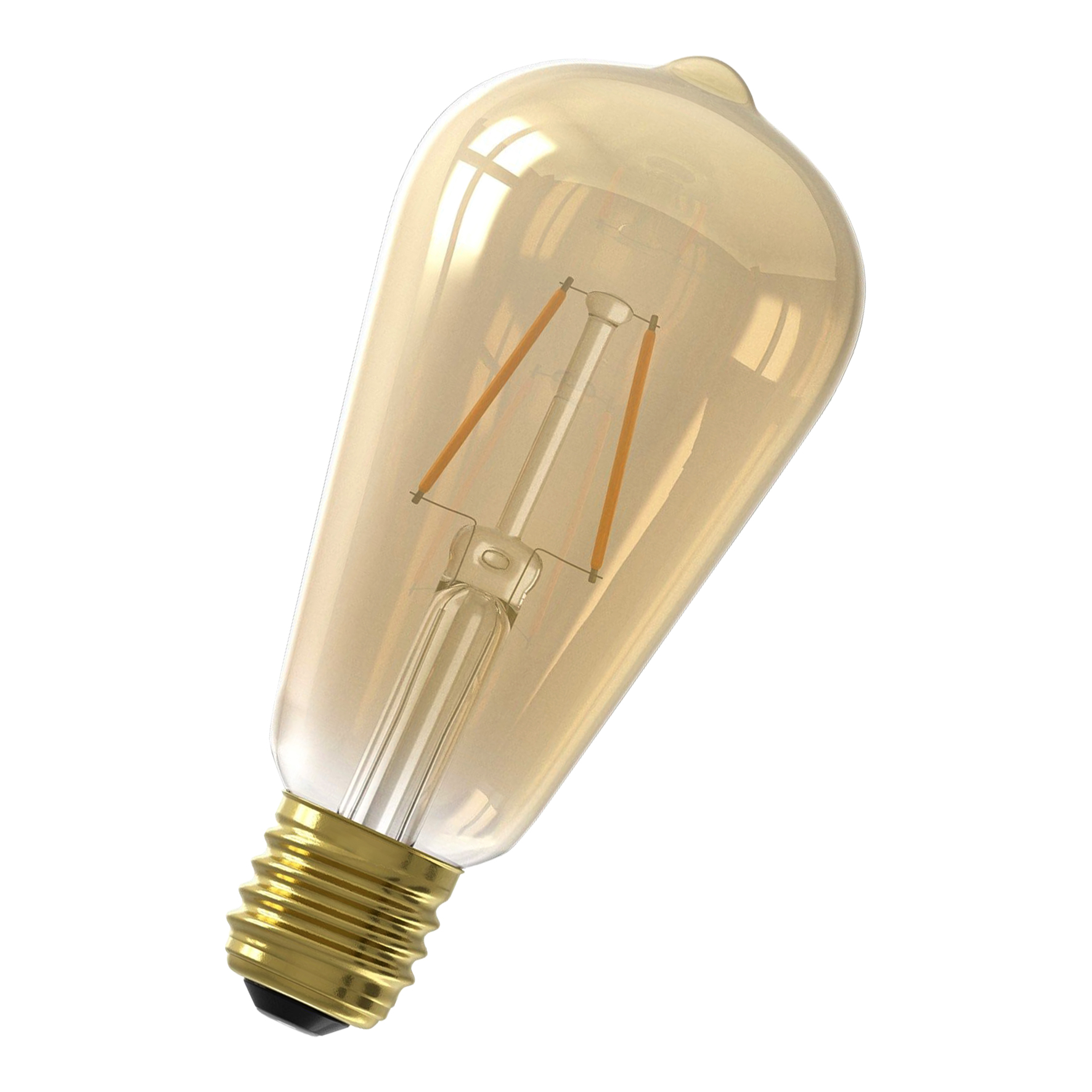 LED Fil ST64 E27 2W (14W) 130lm 821 Gold