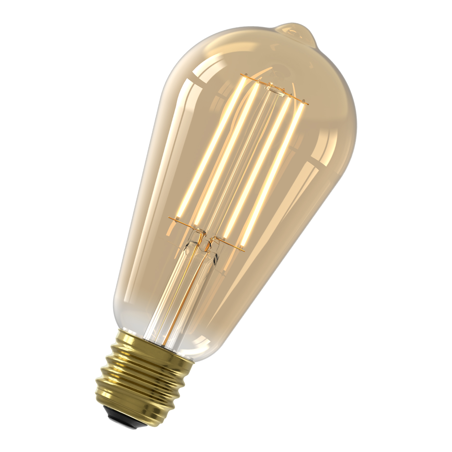 LED Fil ST64 E27 DIM 4.5W (40W) 470lm 2100K Gold