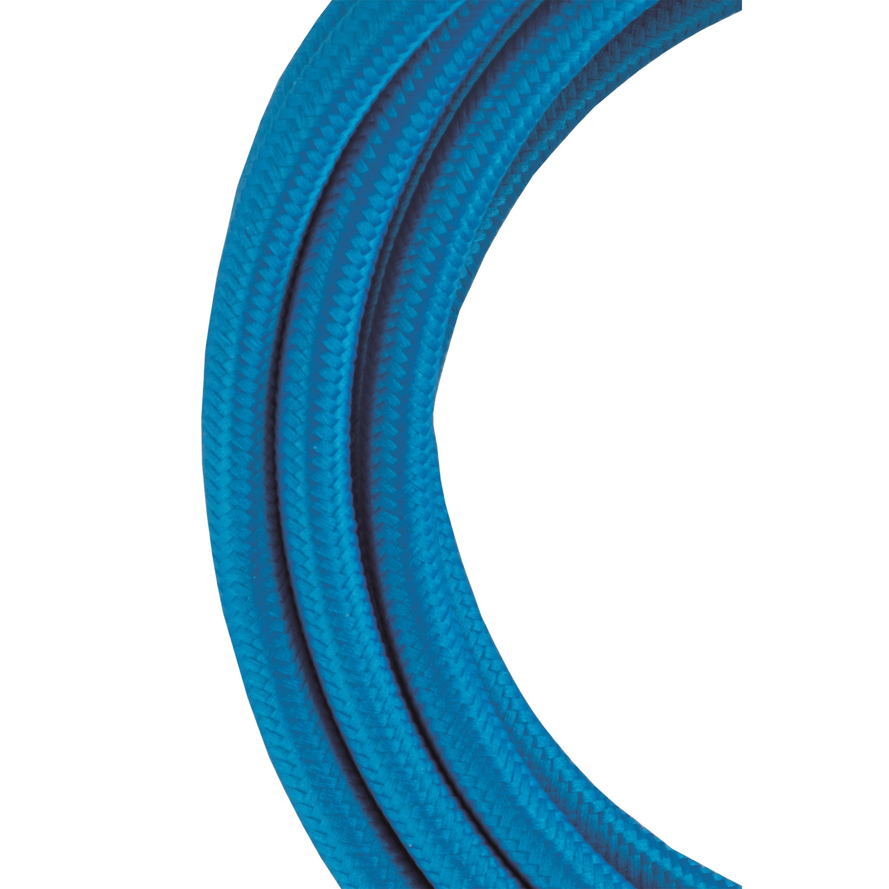 Textile Cable 2C 3M Blue