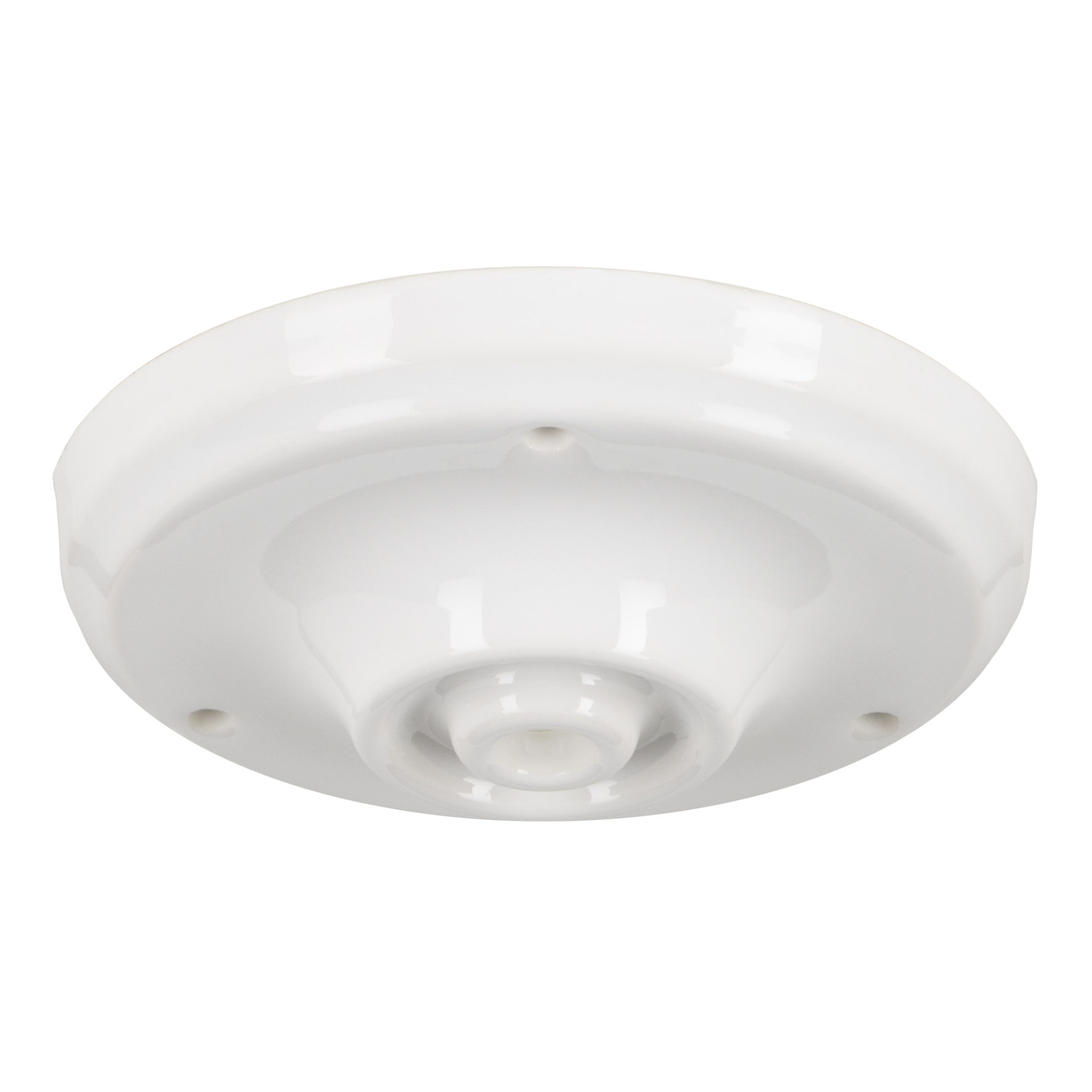 Ceiling Cup Porcelain White
