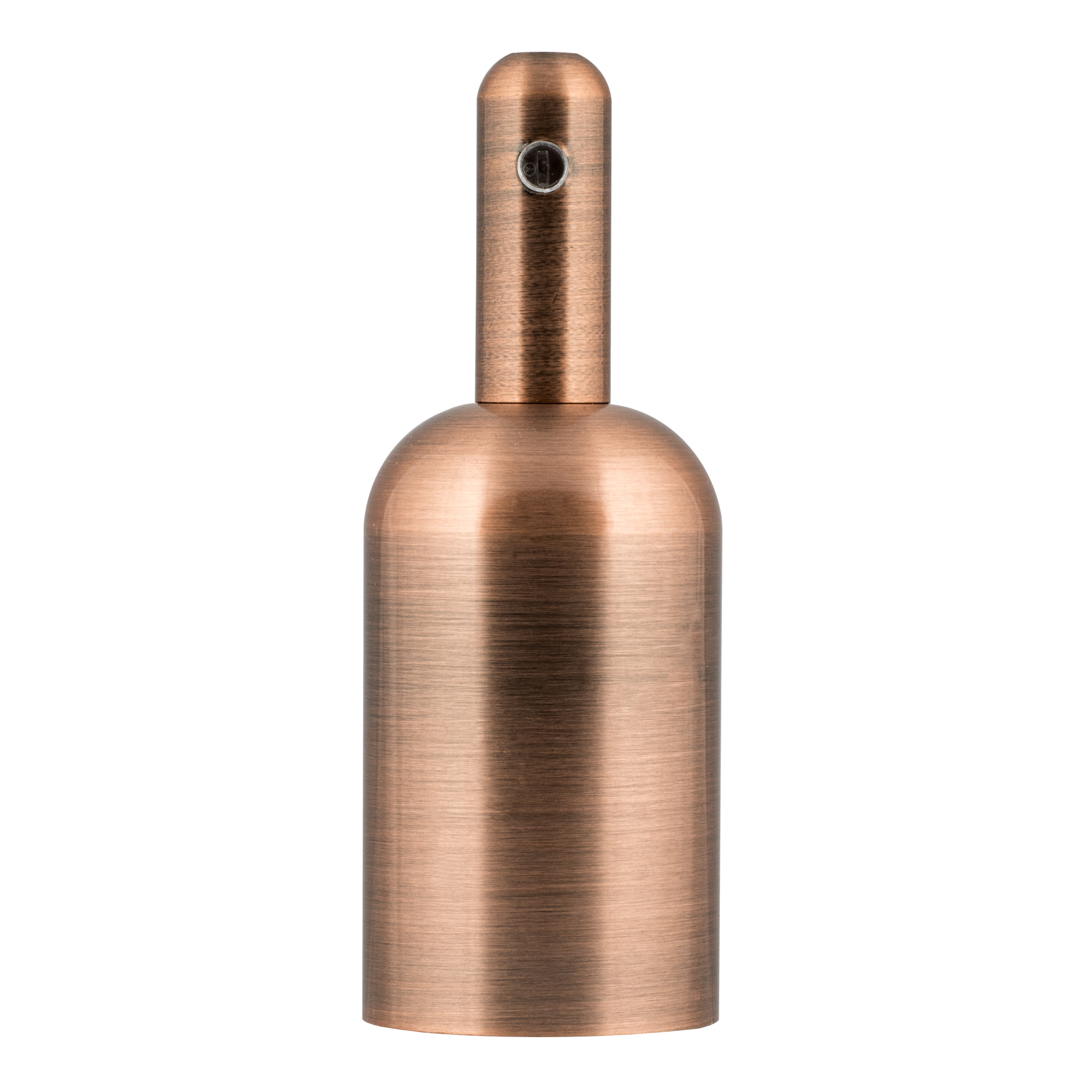 Lampholder Alu Bottle E27 Copper Antique