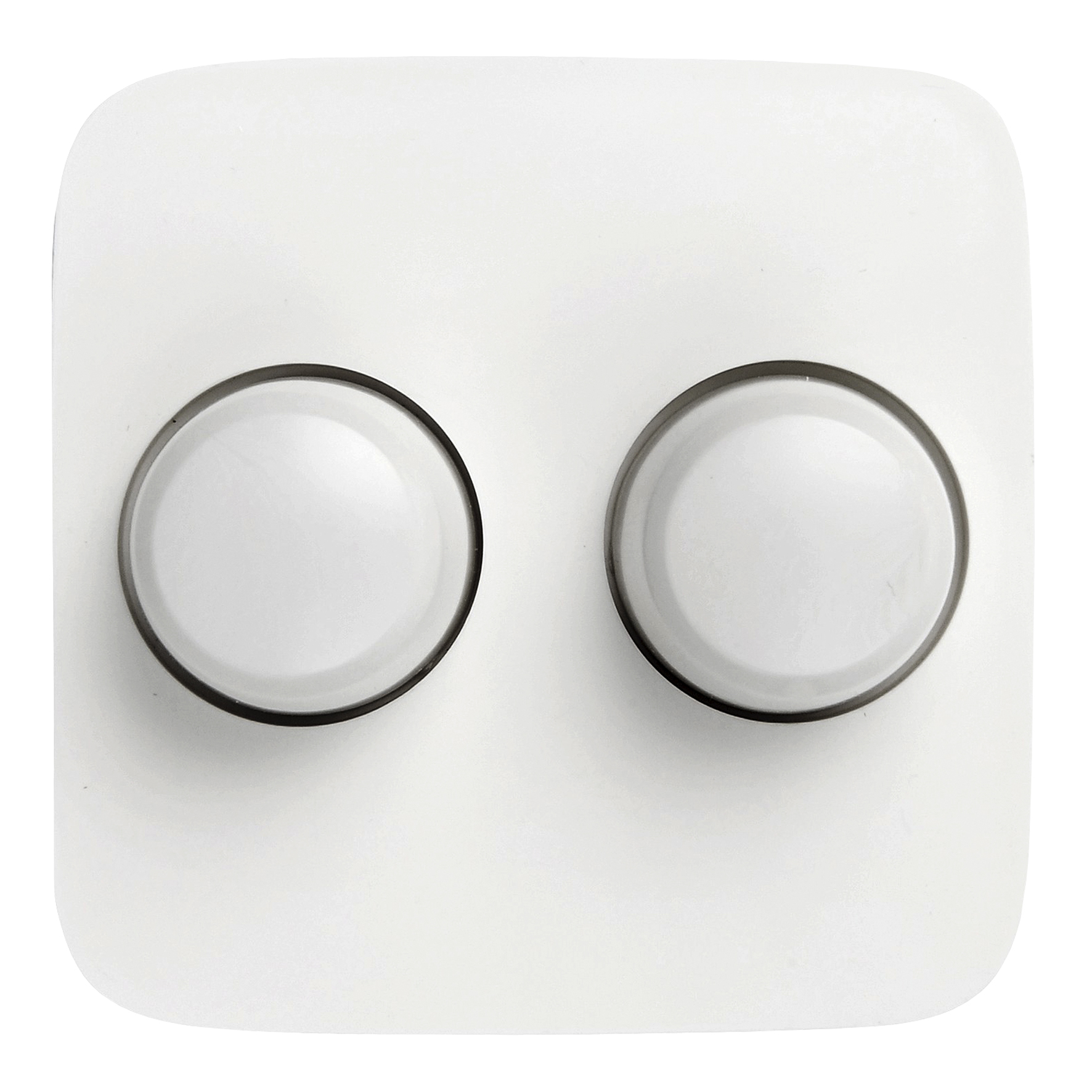 Tradim 0351 Cover+buttons (duo) BJ Reflex SI White