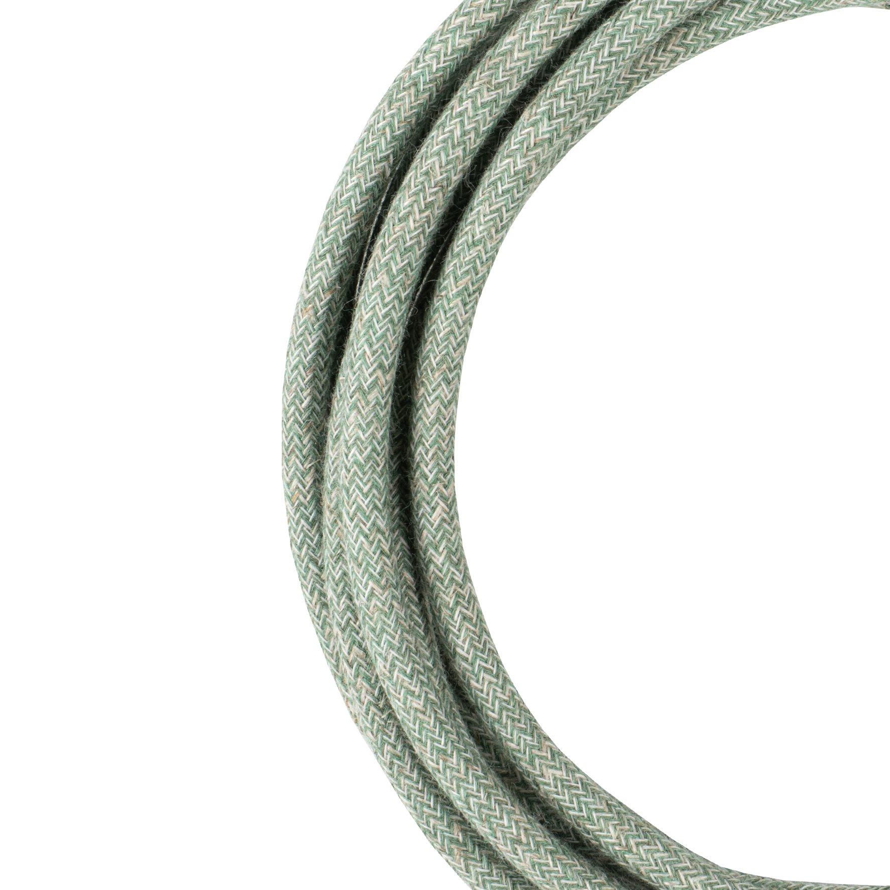 Cable Tweed 2C 3M Green