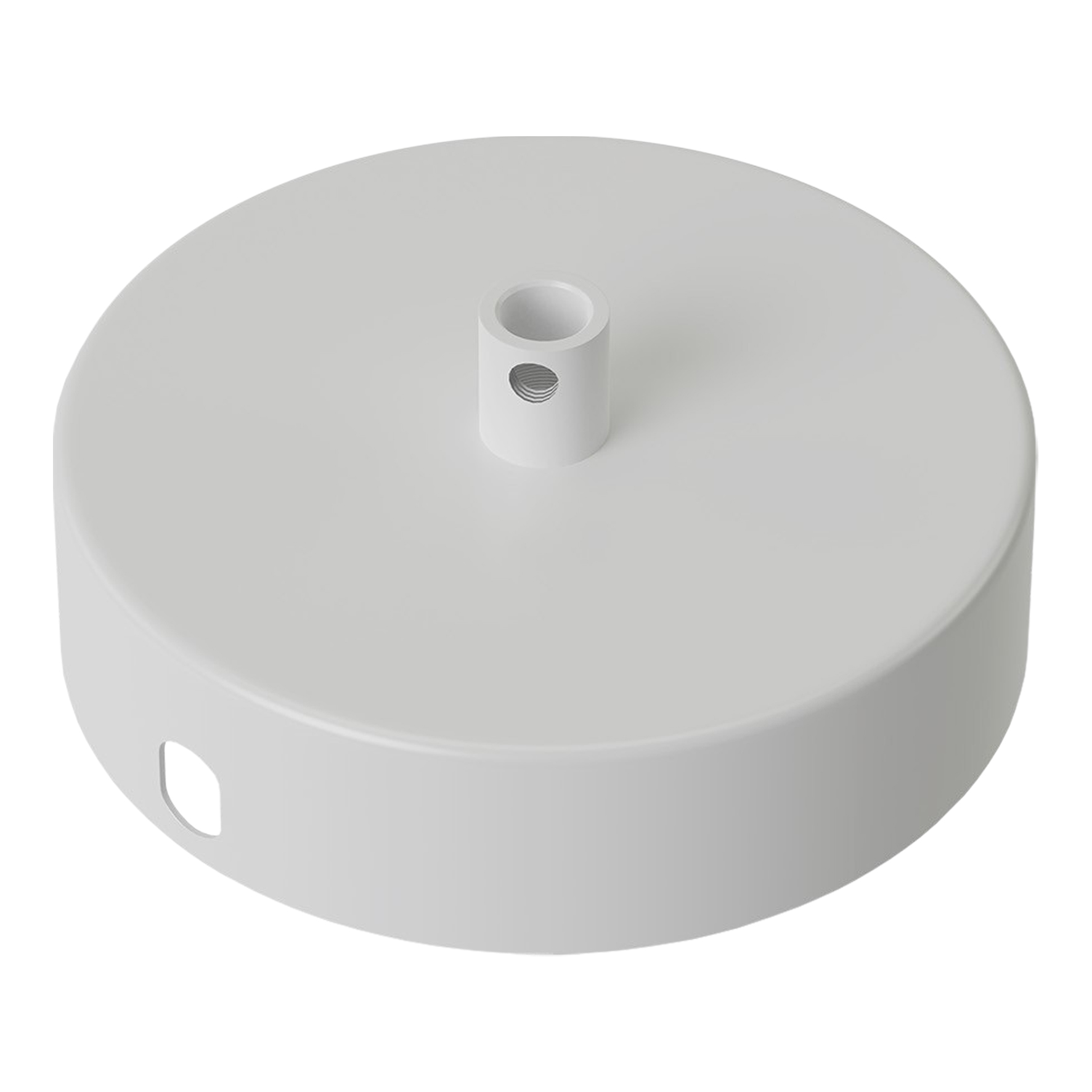 Ceiling Cup Metal White 1 hole dia 100mm