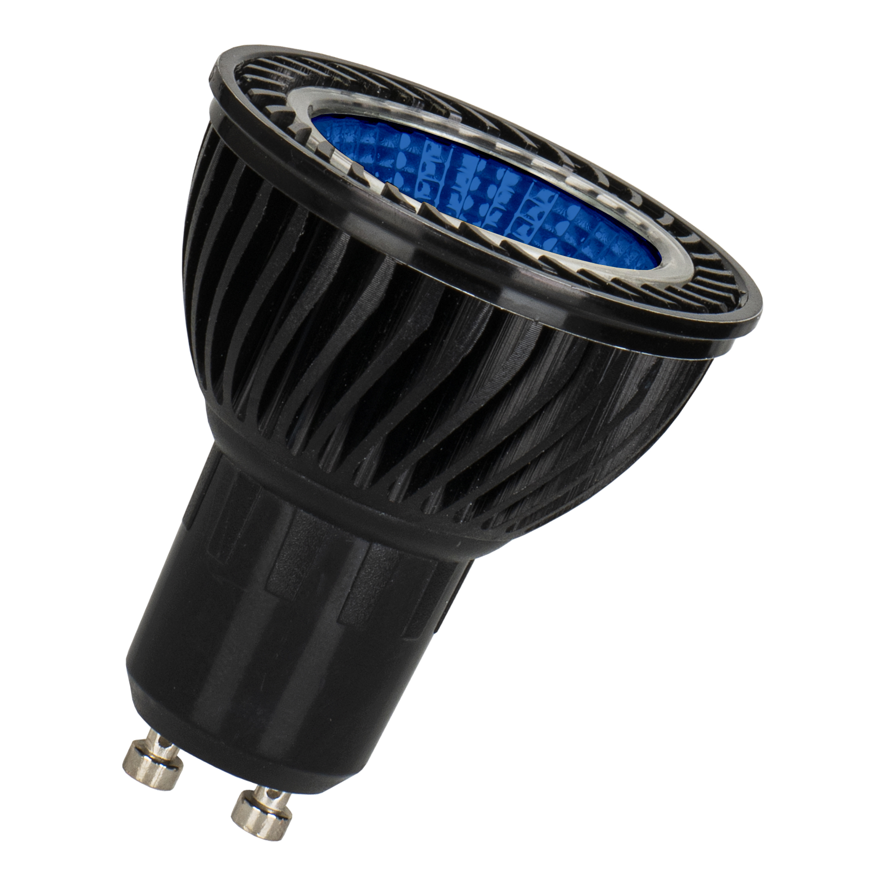 LED Couleur PAR16 GU10 DIM 5.5W Bleu 50D