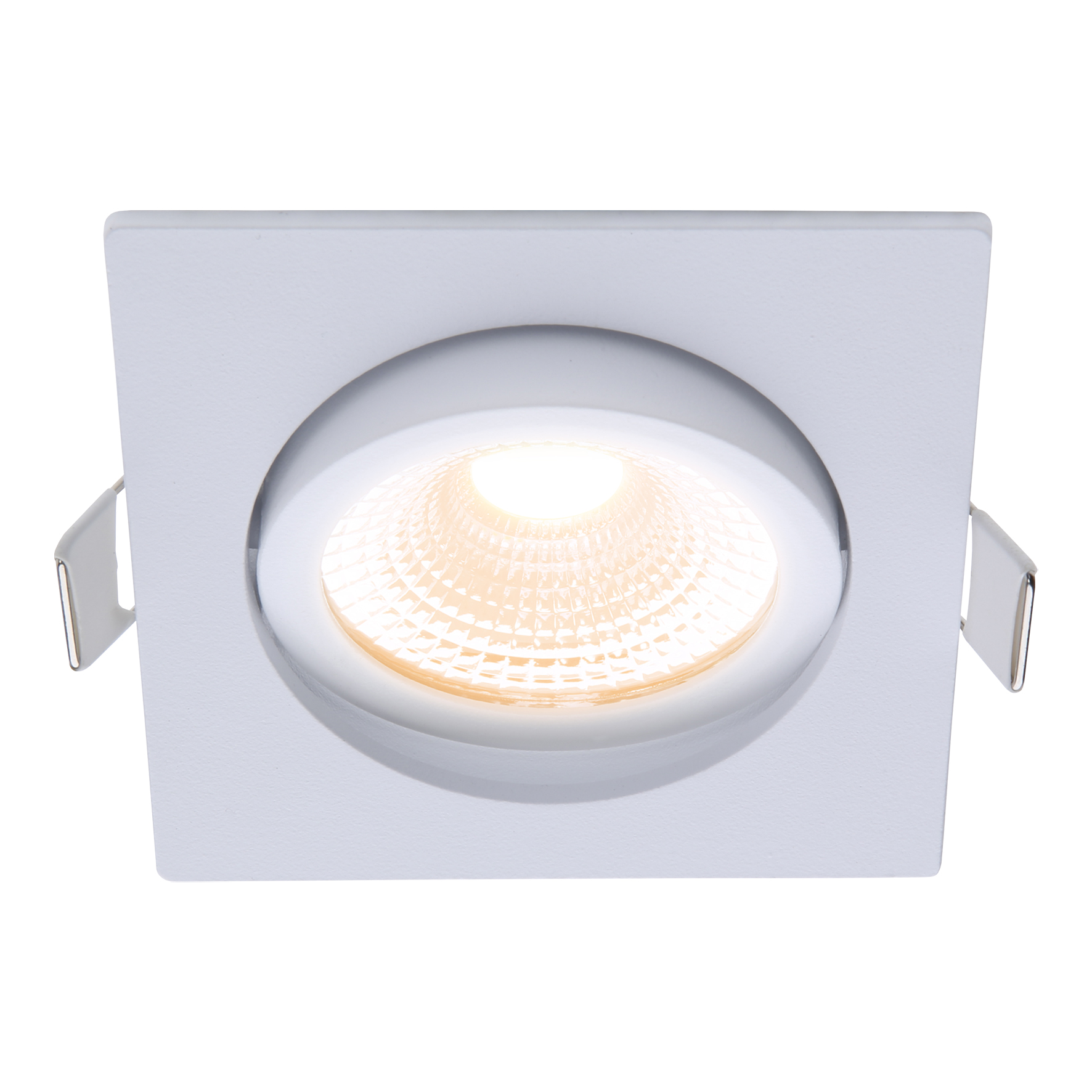 EcoDim ED-10025 LED Spot 5W WarmDim Carré Blanc IP54