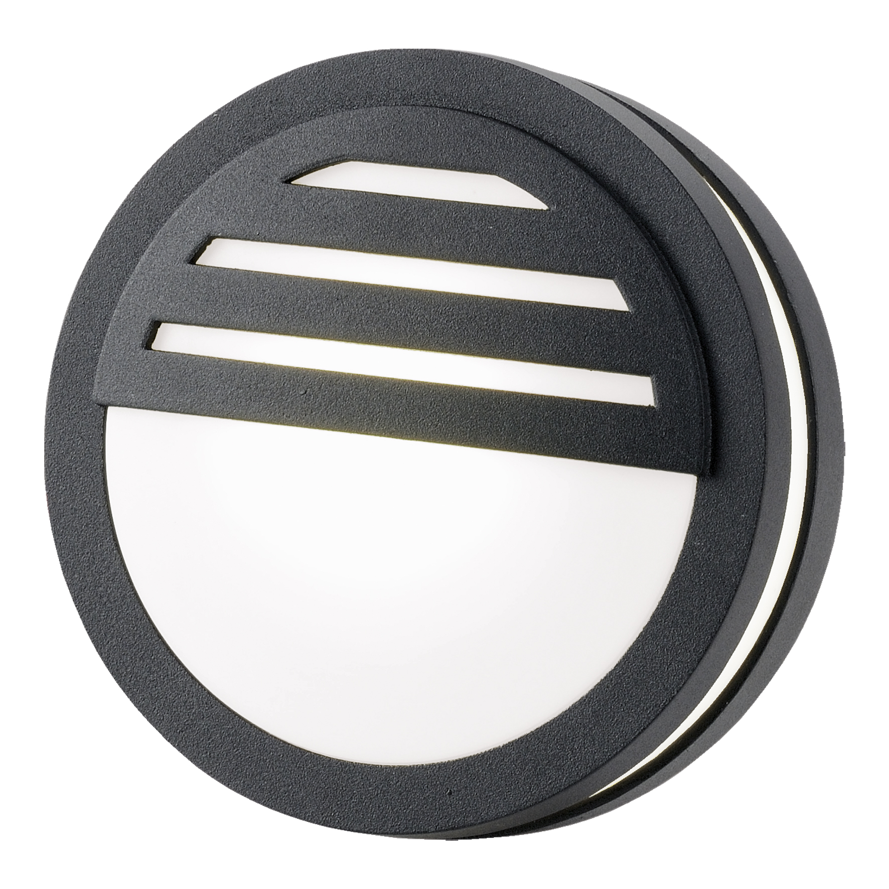 Wall Lamp Compact GX53 Anthracite Round IP44