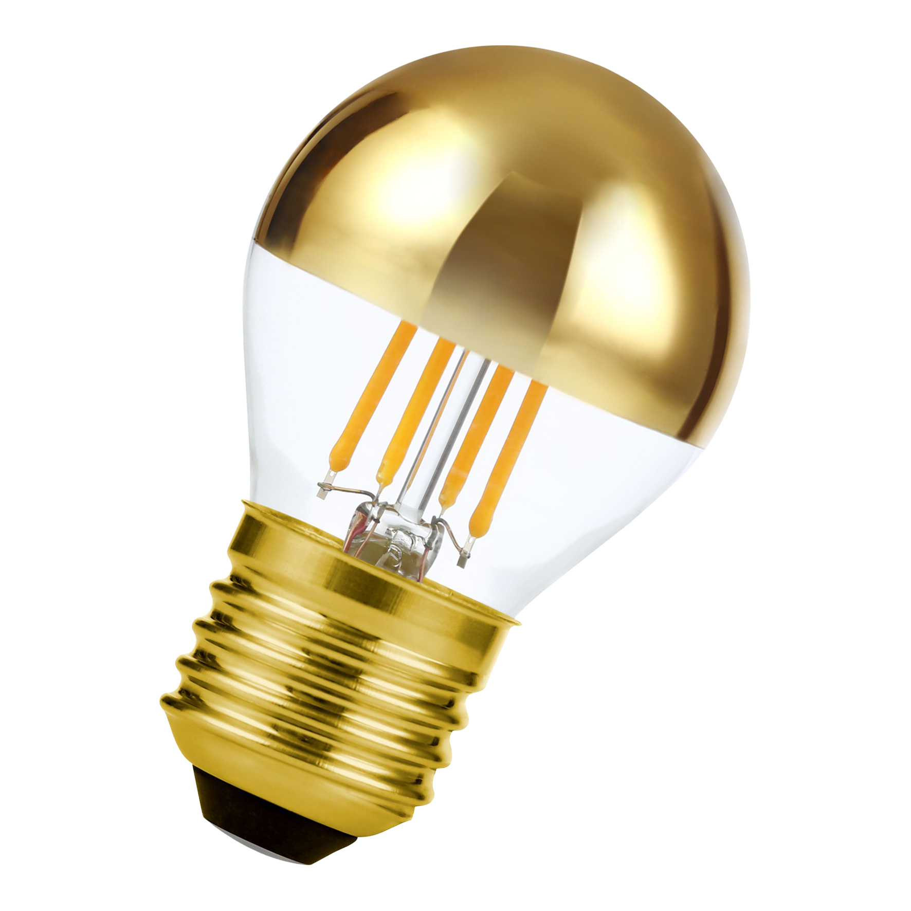 LED Fil G45 E27 DIM 4W (25W) 250lm 925 TM Gold