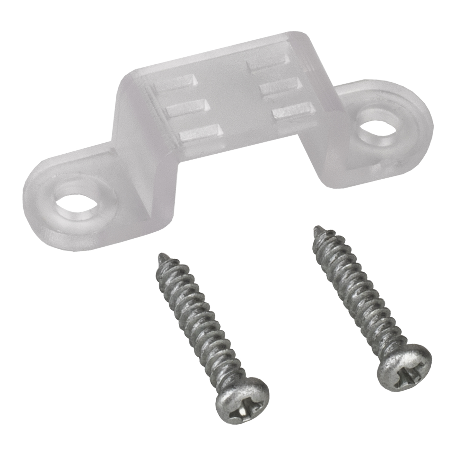 Mounting Clip + Screws for RoBust LED Rope HO 14x7mm