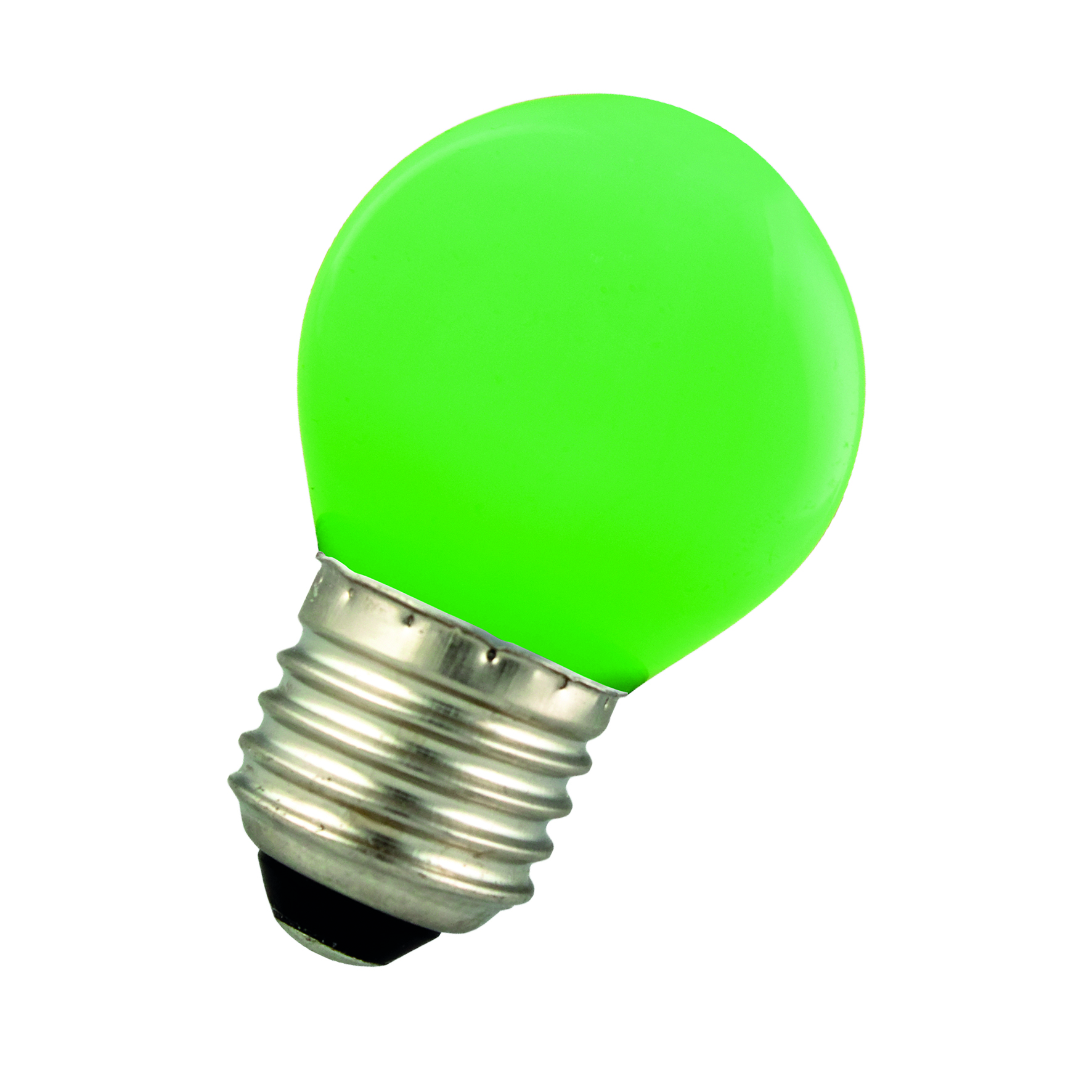 LED G45 E27 230V 1W Green