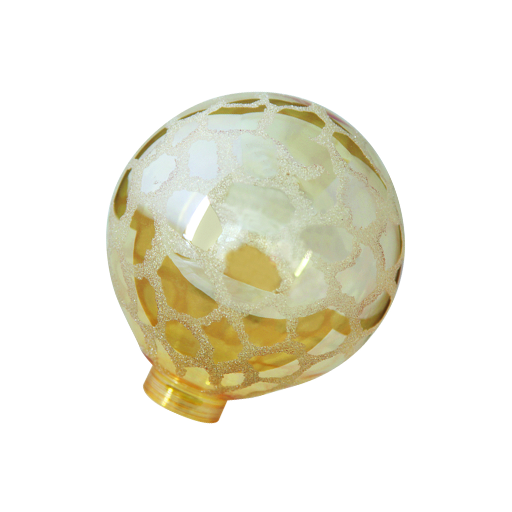Glass Bulb G125 Kroko Ice Gold for LED Stick