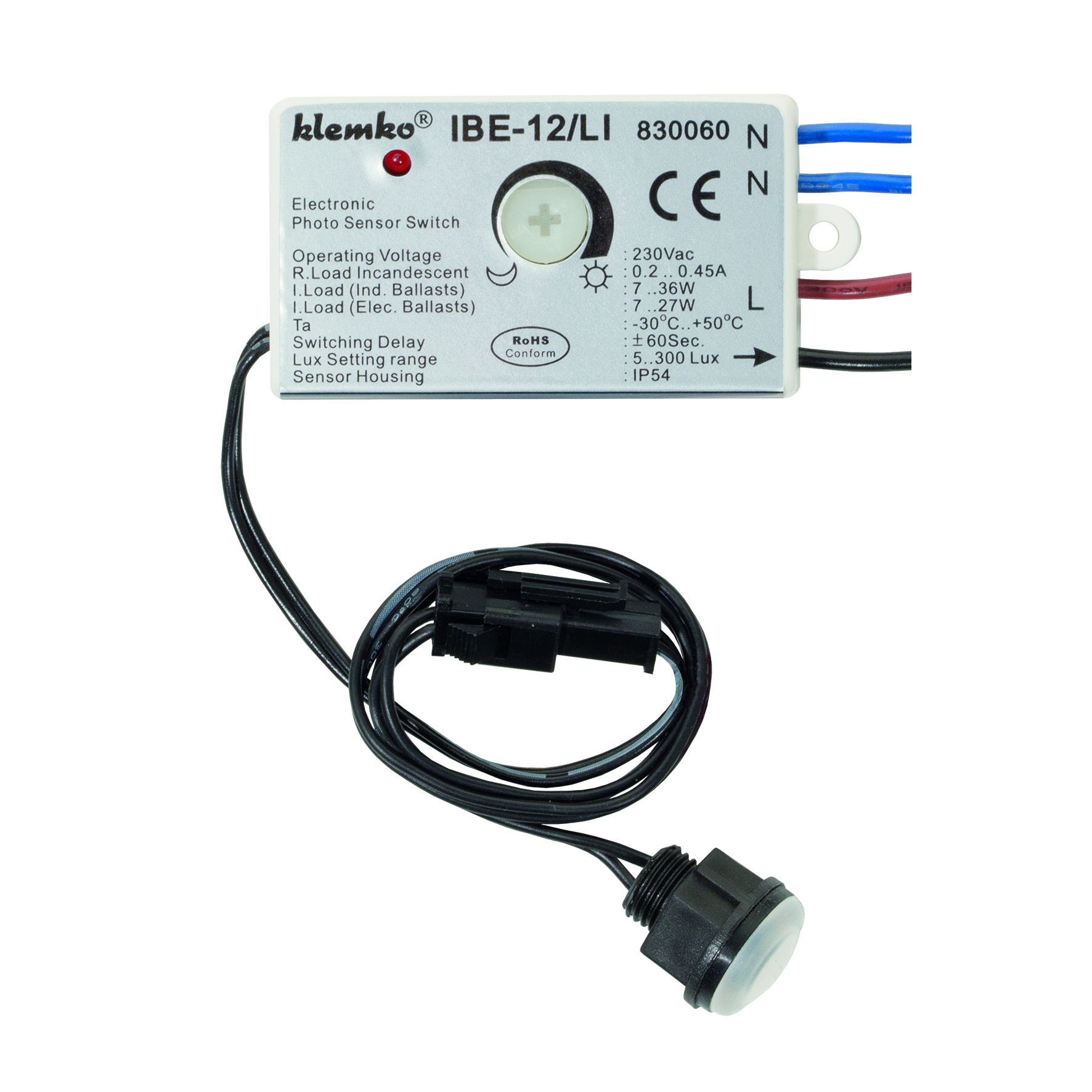 Day and Night Sensor 0.5A 5-300Lux